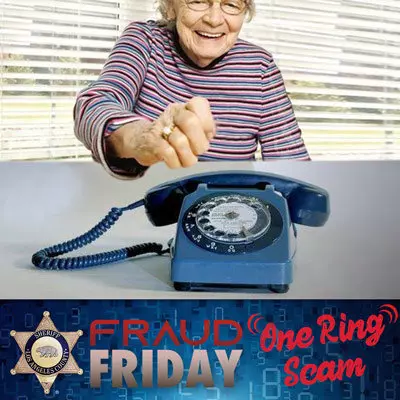 Woman answering telephone