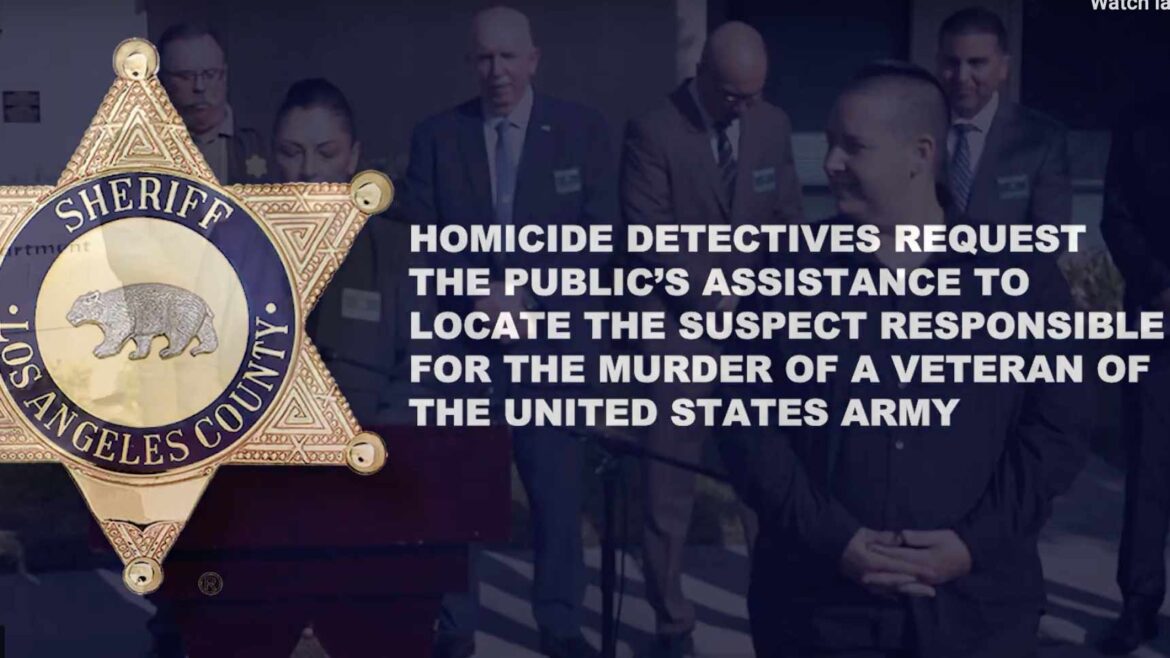 image of Sheriff's Department badge. over black background